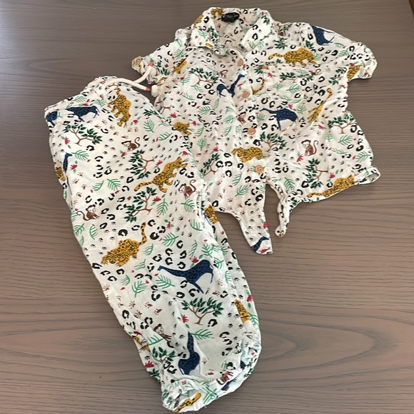 Art Class Jungle Animal Two Piece Set - Picture 5 of 6